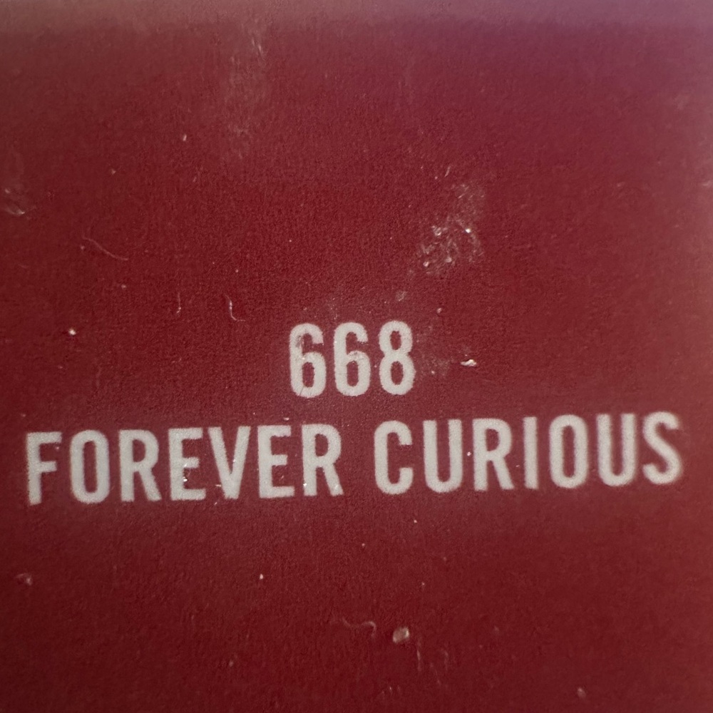 βοΈ FOREVER CURIOUS a MAC MATTE LIPSTICK. RETAIL $25. **NEW IN THE BOX. - Picture 7 of 7